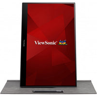 Viewsonic TD1655 Computerbildschirm 39,6 cm (15.6") 1920 x 1080 Pixel Full HD LED Touchscreen Multi-Nutzer Schwarz, Silber