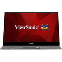 Viewsonic TD1655 Computerbildschirm 39,6 cm (15.6") 1920 x 1080 Pixel Full HD LED Touchscreen Multi-Nutzer Schwarz, Silber