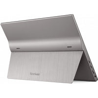Viewsonic TD1655 Computerbildschirm 39,6 cm (15.6") 1920 x 1080 Pixel Full HD LED Touchscreen Multi-Nutzer Schwarz, Silber