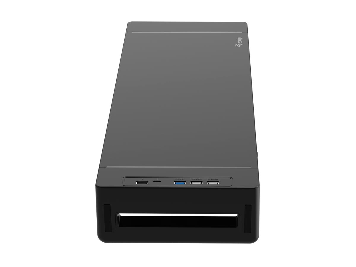 Equip Ergonomischer Monitorständer mit USB (USB-A x 4, USB-C x 1)