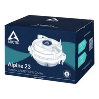ARCTIC Alpine 23 - Compact AMD CPU-Cooler Prozessor Luftkühlung 9 cm Aluminium, Schwarz 1 Stück(e)