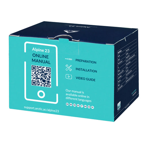 K Cooler AMD Arctic Alpine 23 |AM4, AM5