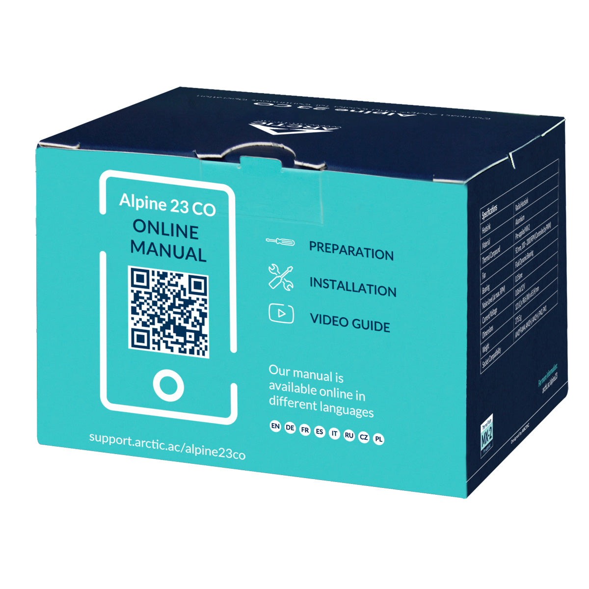 ARCTIC Alpine 23 CO - Kompakter AMD CPU-Kühler für den Dauerbetrieb