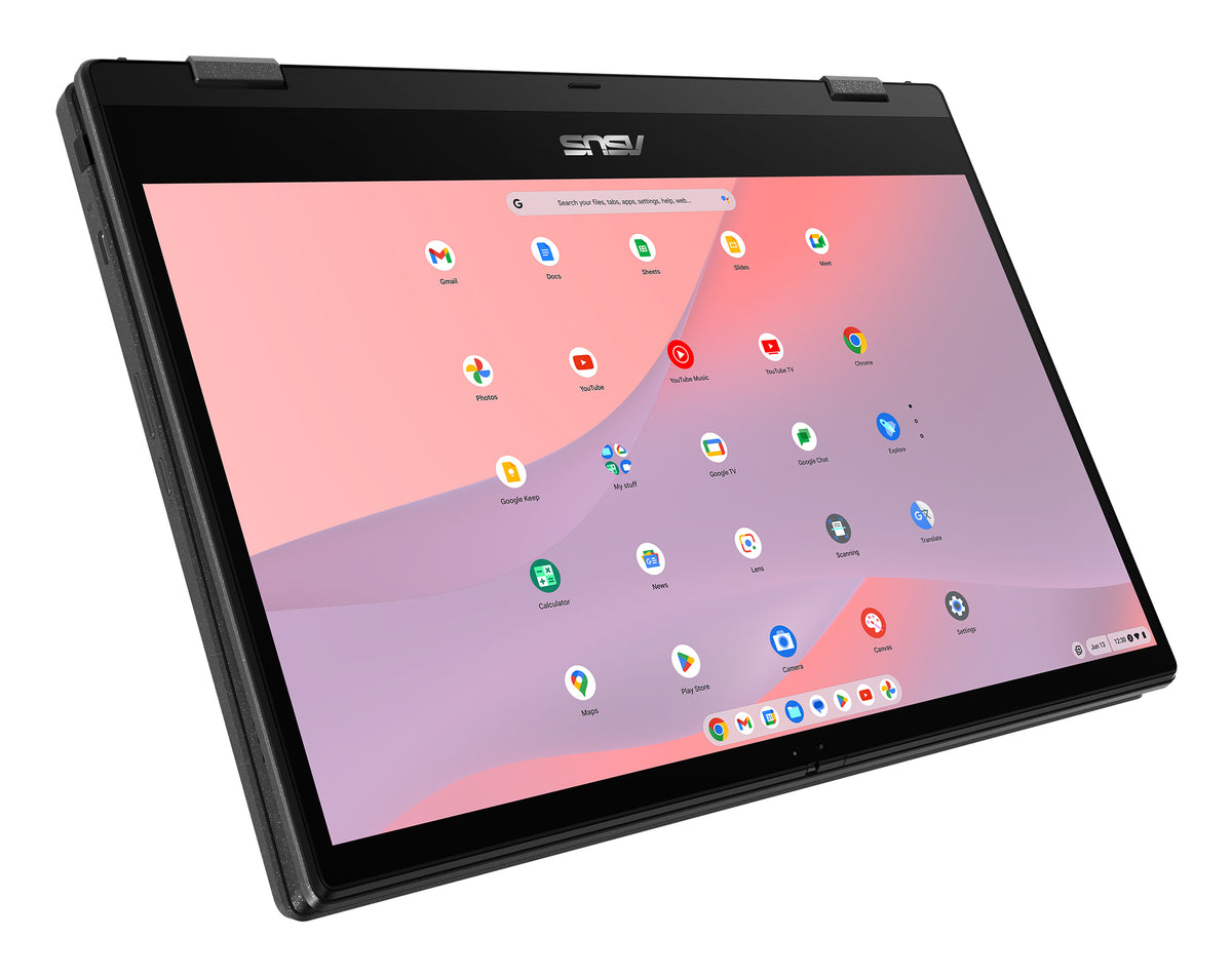 ASUS Chromebook CM14 Flip CM1402FM2A-EC0302 MediaTek Kompanio 520 35,6 cm (14") Touchscreen Full HD 8 GB LPDDR4x-SDRAM 128 GB eMMC Wi-Fi 6 (802.11ax) ChromeOS Grau