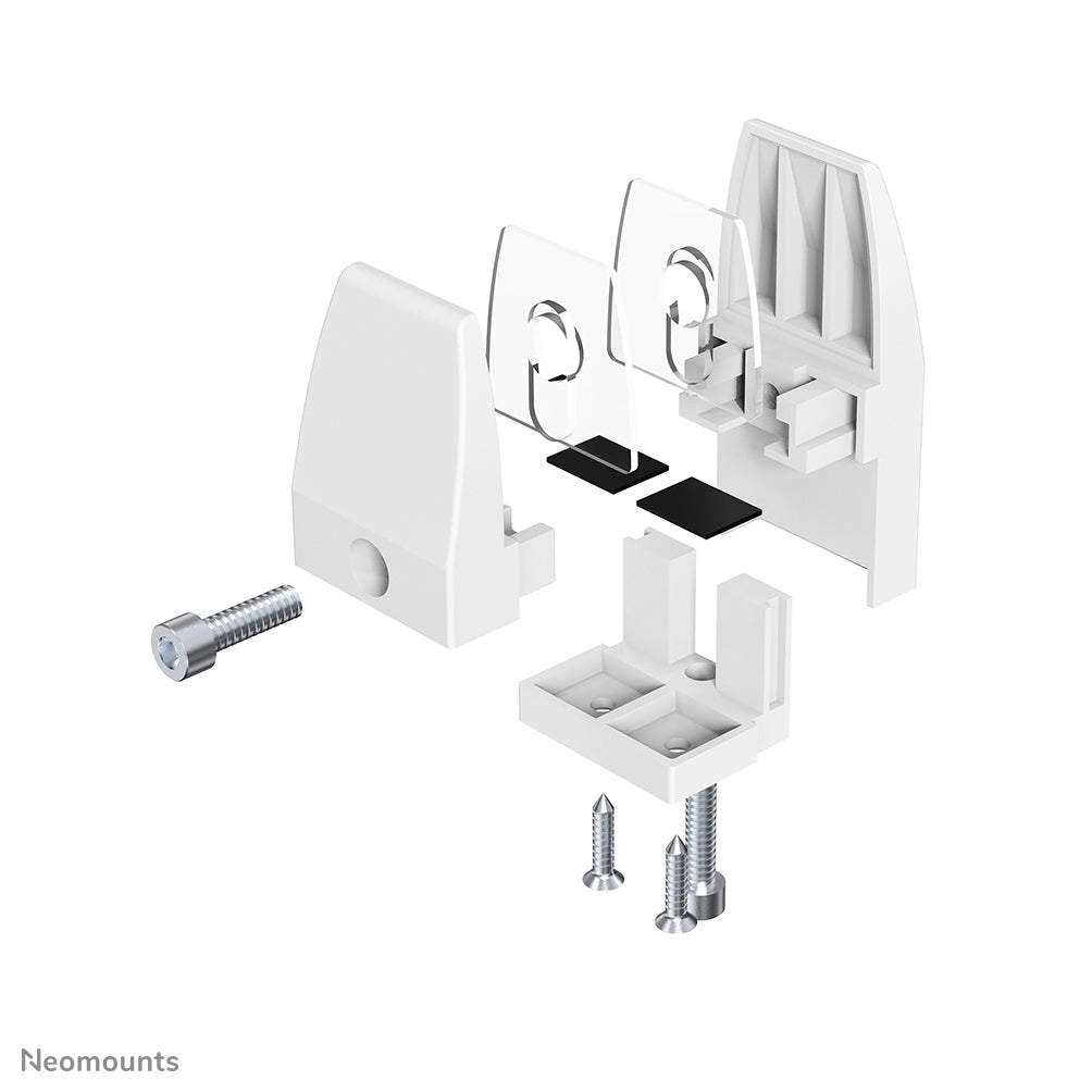 Neomounts NS-CLMP40WHITE Klemmensatz für Schreibtisch (2 Stk) - max 5 kg