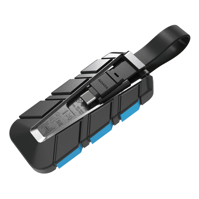 ADATA SC740 500 GB USB Typ-C 3.2 Gen 2 (3.1 Gen 2) Schwarz, Blau