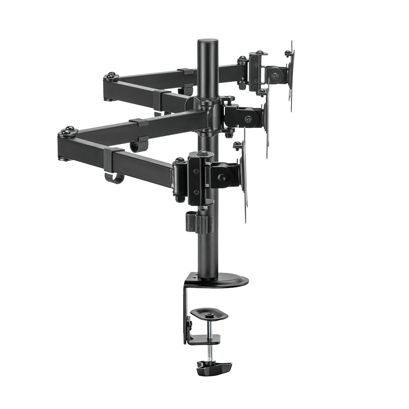 LogiLink BP0173 Flachbildschirm-Tischhalterung 68,6 cm (27") Tisch/Bank Schwarz