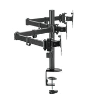 LogiLink BP0173 Flachbildschirm-Tischhalterung 68,6 cm (27") Tisch/Bank Schwarz