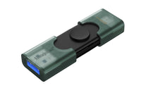 Kingston Technology DataTraveler DuoG2 USB-Stick 128 GB USB Type-A / USB Type-C 3.2 Gen 1 (3.1 Gen 1) Schwarz, Grün