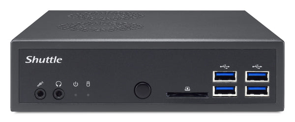 Shuttle XPC slim DA320 PC 1,35 l noir AMD A320 Socket AM4