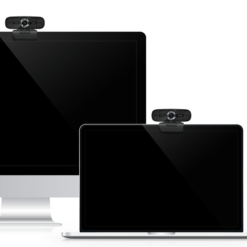LogiLink Konferenz HD-USB-Webcam, 100°, Dual-Mikrofon, manueller Fokus