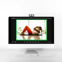 LogiLink Konferenz HD-USB-Webcam, 120°, Dual-Mikrofon, manueller Fokus