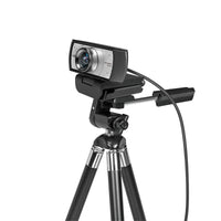 LogiLink Konferenz HD-USB-Webcam, 120°, Dual-Mikrofon, manueller Fokus