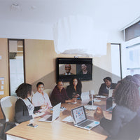 LogiLink Konferenz HD-USB-Webcam, 120°, Dual-Mikrofon, manueller Fokus