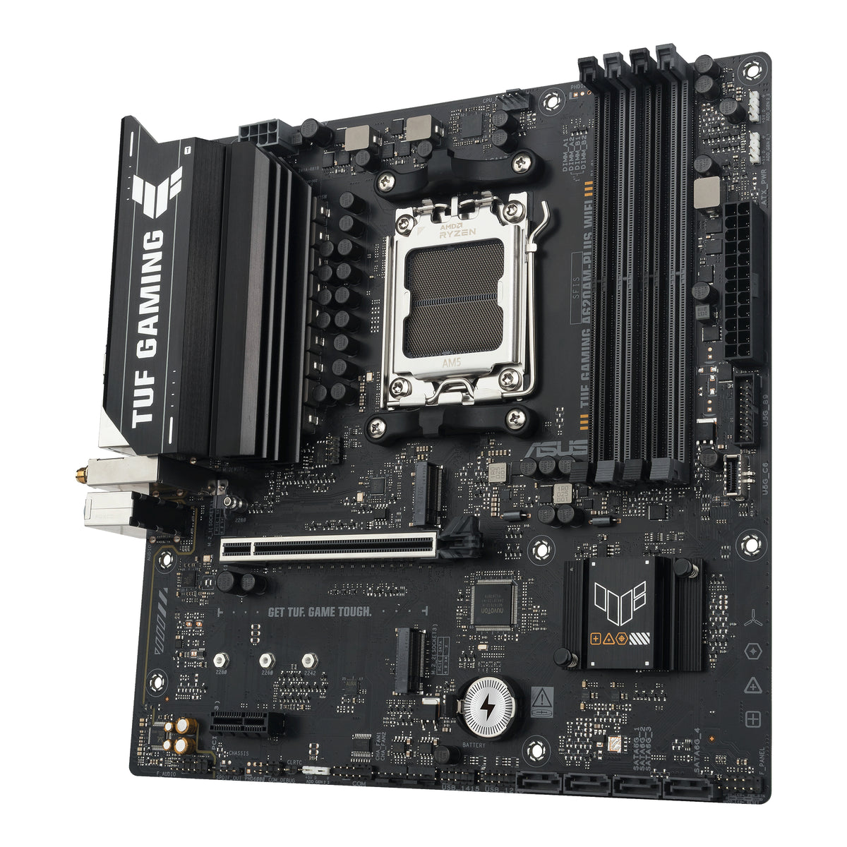 ASUS TUF GAMING A620AM-PLUS WIFI AMD A620A Sockel AM5 micro ATX