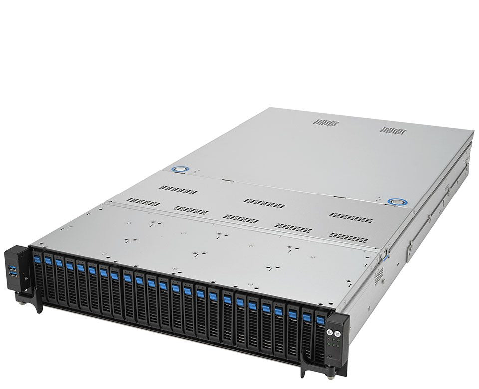 bluechip SERVERline R52212a 2HE Rack, 2 x Intel® Xeon® Silver 4410Y Prozessor / bis zu 3.90 GHz, 64 GB DDR5, 2 x 960 GB SSD, Avago 9560-8i, 2 x 10 Gigabit Ethernet