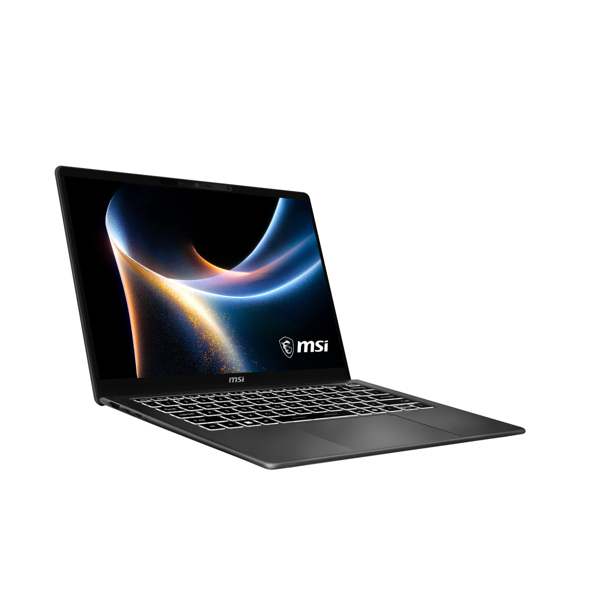 MSI Prestige 14 AI+ D3MG-017FR Copilot+ PC Intel Core Ultra 7 355 Laptop 35,6 cm (14") Full HD+ 32 GB LPDDR5x-SDRAM 1 TB SSD Wi-Fi 7 (802.11be) Windows 11 Home Grau Französisch