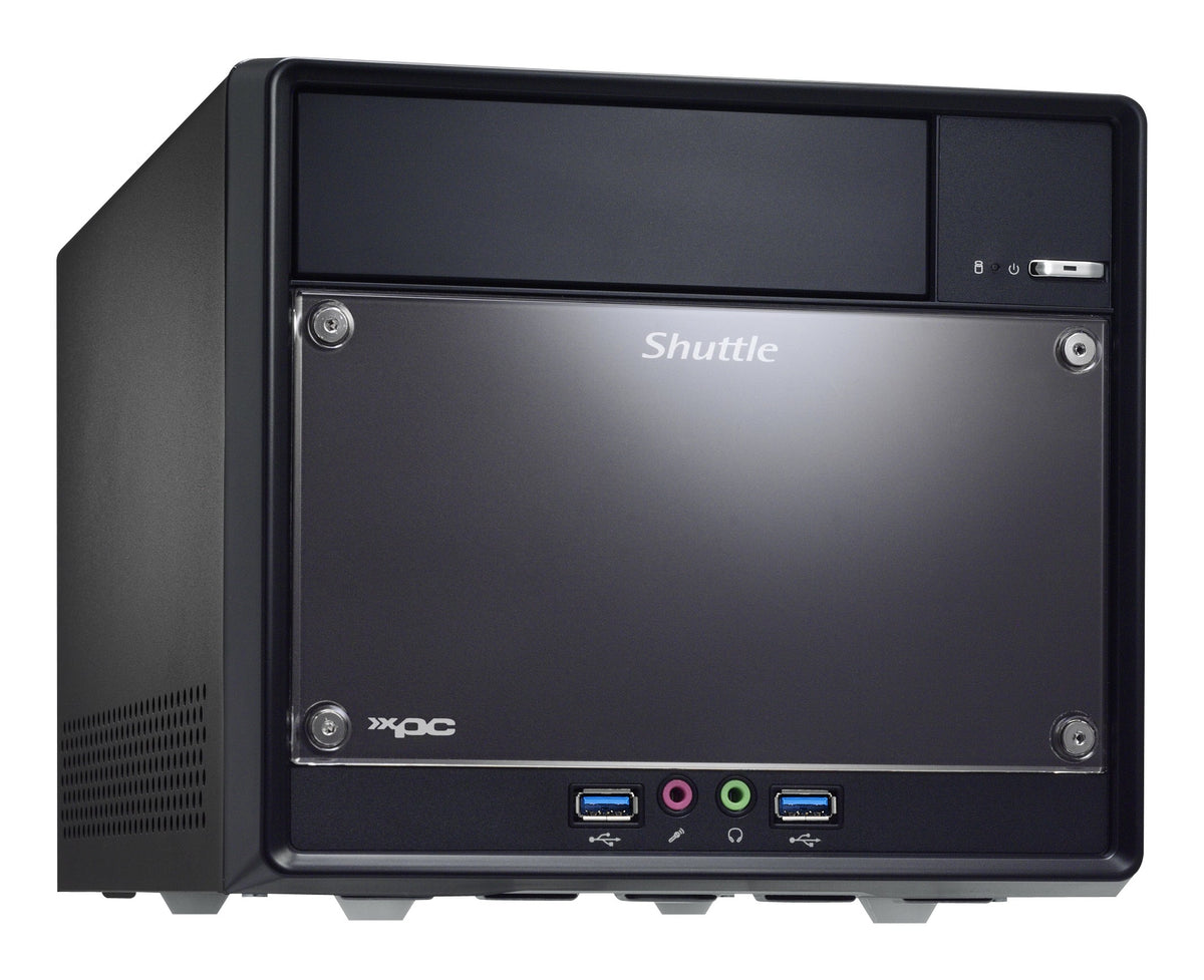 Shuttle XPC cube Barebone SH610R4 - S1700, Intel H610, 1x PCIe X16, 1x PCIe X1, 1x LAN,1x HDMI, 2x DP, 1x VGA 2x 3.5"