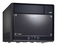 Shuttle XPC cube Barebone SH610R4 - S1700, Intel H610, 1x PCIe X16, 1x PCIe X1, 1x LAN,1x HDMI, 2x DP, 1x VGA 2x 3.5"