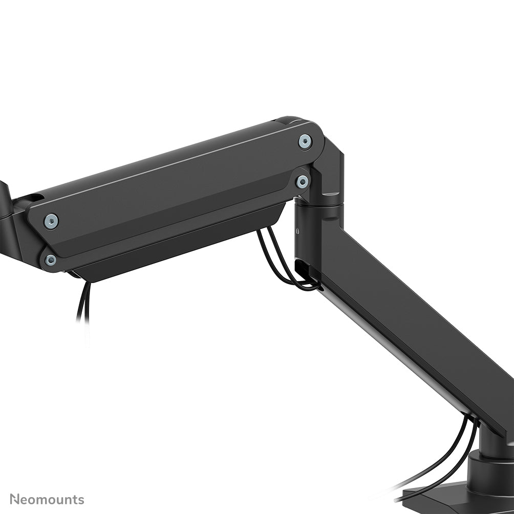 Neomounts NM-D775DX3BLACK Monitorarm 17-27" - Gasfeder - Topfix - 180°-Stopp
