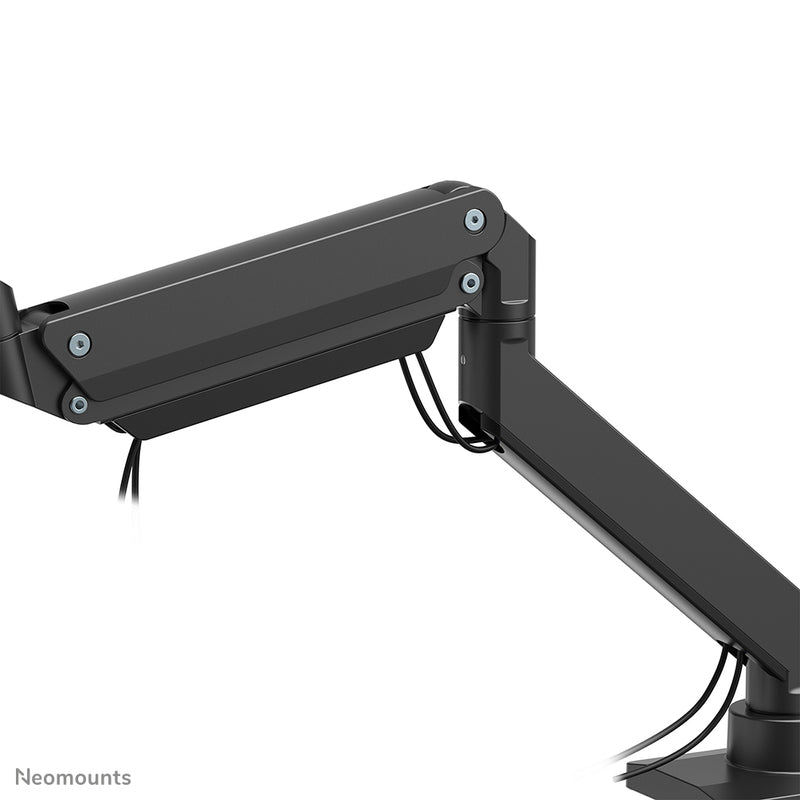 Neomounts NM-D775DX3BLACK Monitorarm 17-27" - Gasfeder - Topfix - 180°-Stopp