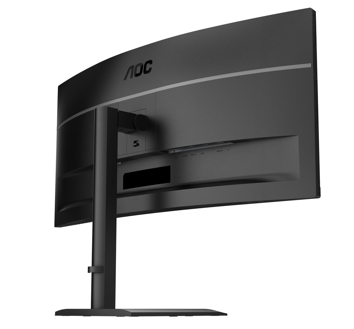 AOC CU34E4C Computerbildschirm 86,4 cm (34") 3440 x 1440 Pixel Schwarz