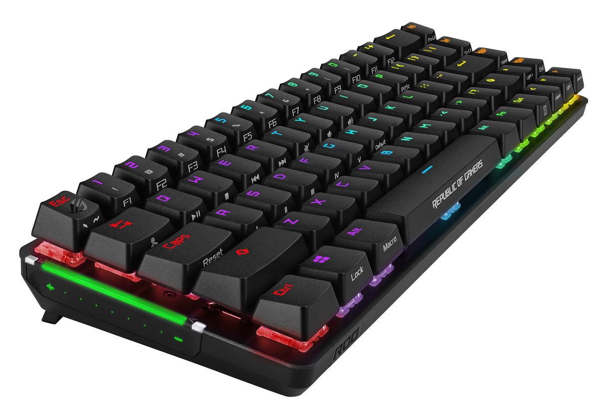 ASUS ROG Falchion Tastatur Gaming RF kabellos + USB QWERTZ Deutsch Schwarz