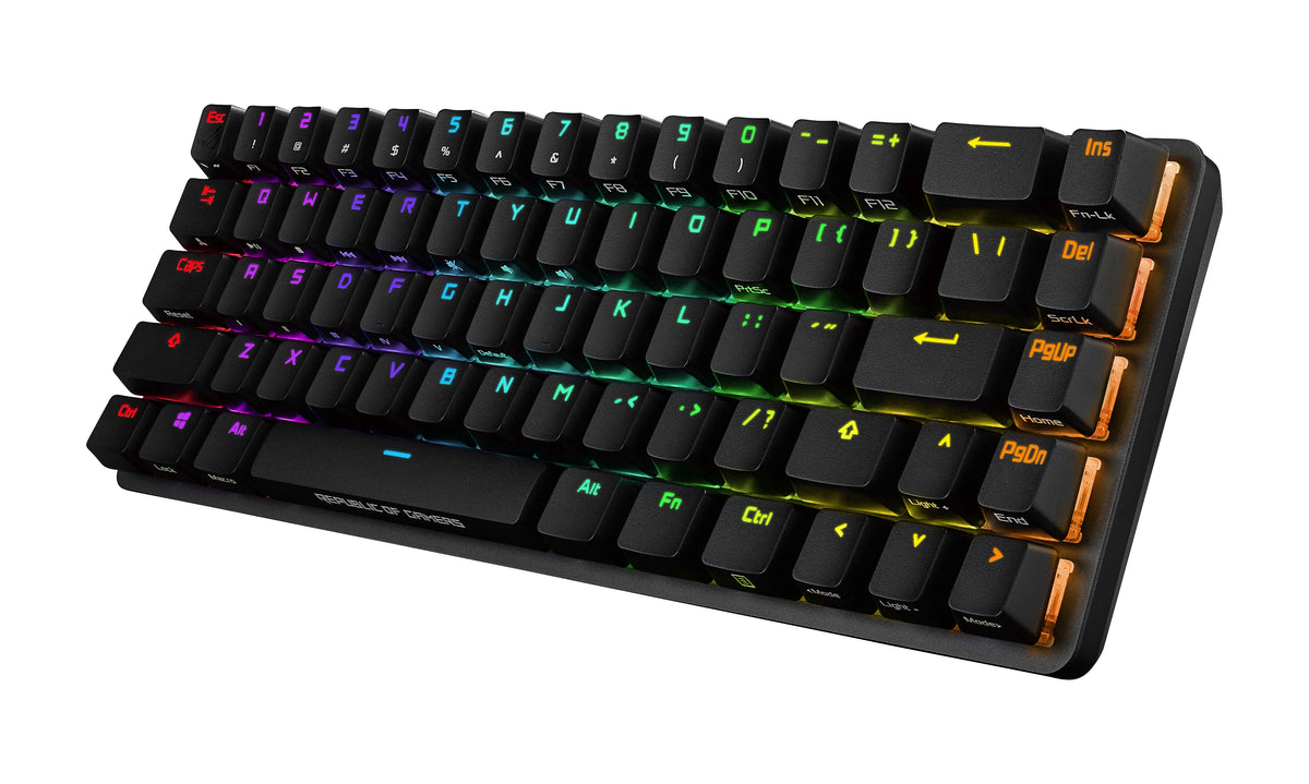 ASUS ROG Falchion Tastatur Gaming RF kabellos + USB AZERTY Französisch Schwarz