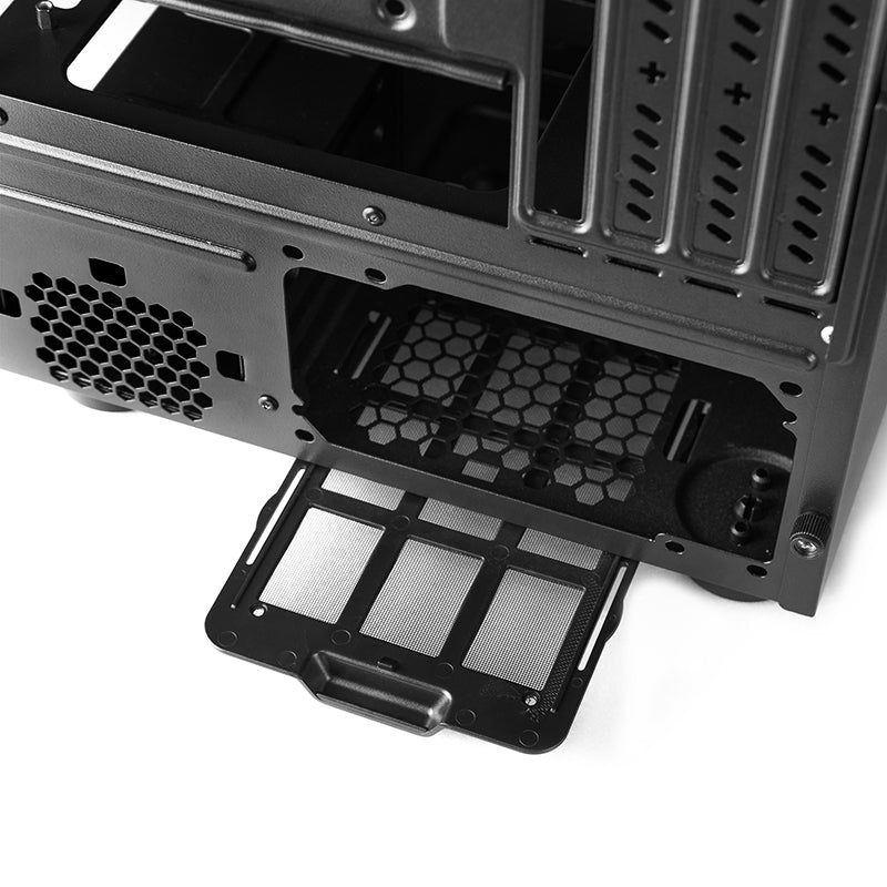 Chieftec CI-02B-OP Computer-Gehäuse Cube Schwarz