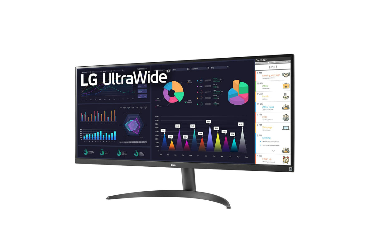 LG 34WQ500-B Computerbildschirm 86,4 cm (34") 2560 x 1080 Pixel UltraWide Full HD LED Schwarz