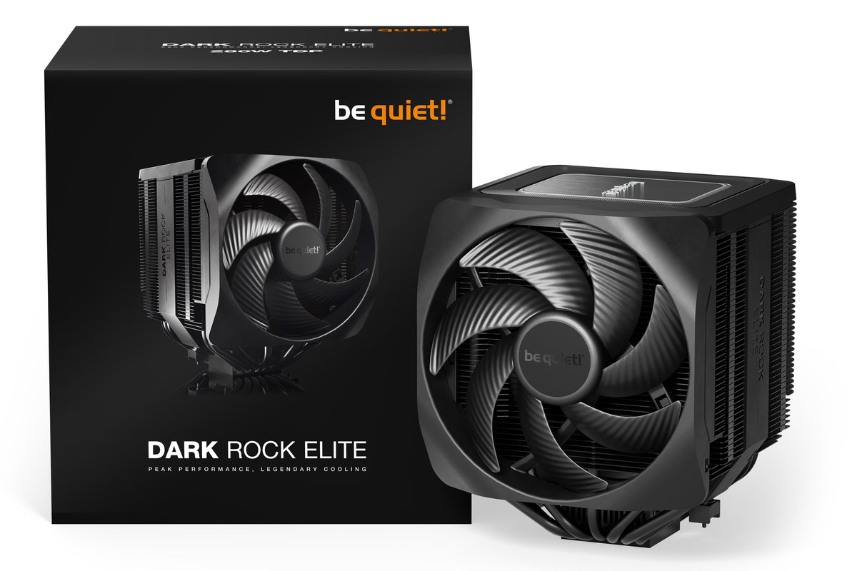 be quiet! Dark Rock Elite Prozessor Luftkühlung 13,5 cm Schwarz 1 Stück(e)