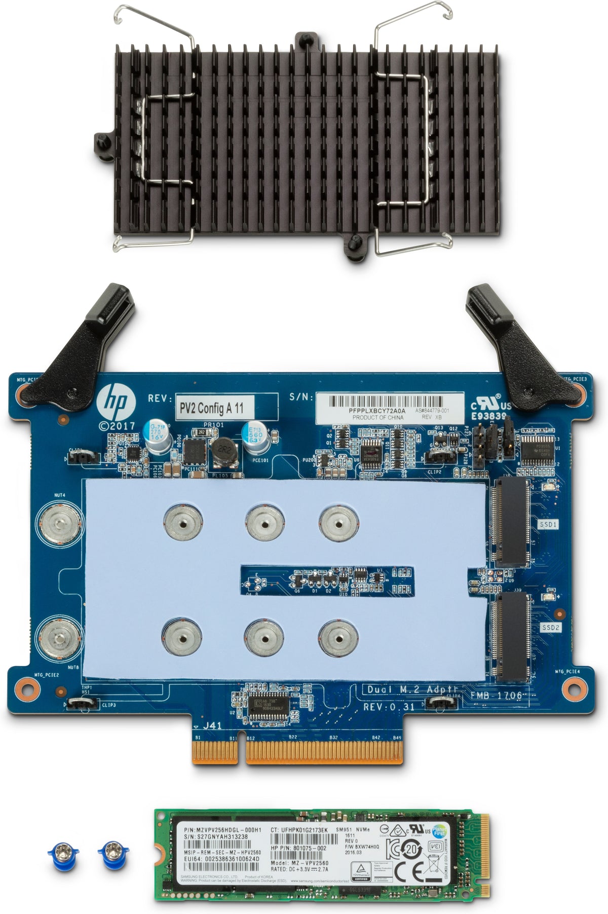 HP Z Turbo Drive 2 TB M.2 PCI Express 3.0 TLC
