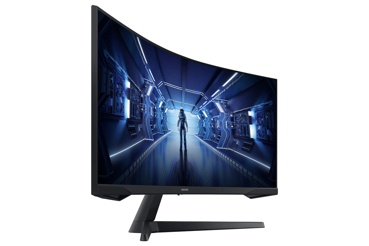 Samsung G55T Computerbildschirm 86,4 cm (34") 3440 x 1440 Pixel UltraWide Quad HD LED Schwarz