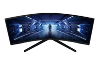 Samsung G55T Computerbildschirm 86,4 cm (34") 3440 x 1440 Pixel UltraWide Quad HD LED Schwarz