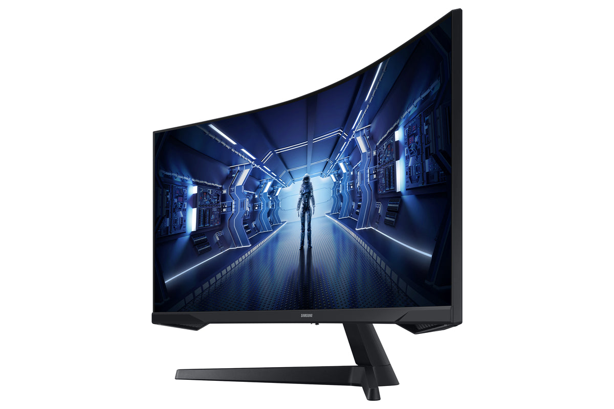 Samsung G55T Computerbildschirm 86,4 cm (34") 3440 x 1440 Pixel UltraWide Quad HD LED Schwarz