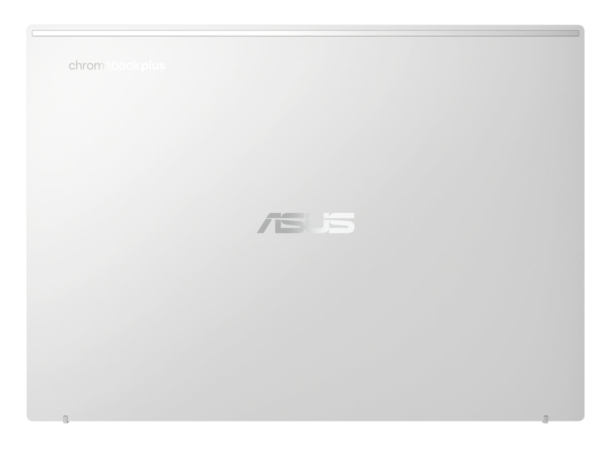 ASUS Chromebook Plus CX54 CX5403CMA-QM1515 Intel Core Ultra 5 115U 35,6 cm (14") Touchscreen WQXGA 16 GB LPDDR5x-SDRAM 512 GB SSD Wi-Fi 6E (802.11ax) ChromeOS Silber