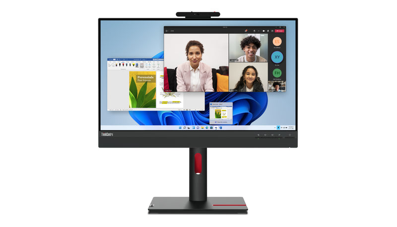 Lenovo ThinkCentre Tiny-In-One 24 Gen 5 Computerbildschirm 60,5 cm (23.8") 1920 x 1080 Pixel Full HD LED Schwarz