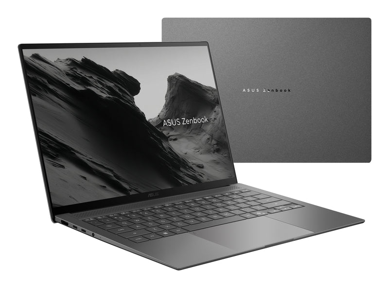 ASUS Zenbook S14 UM5406GA-SU192W AMD Ryzen AI 7 445 Laptop 35,6 cm (14") Touchscreen 3K 32 GB LPDDR5x-SDRAM 1 TB SSD Wi-Fi 7 (802.11be) Windows 11 Home Grau