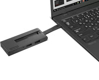 Lenovo 4XH1C12753 laptop-dockingstation & portreplikator Kabelgebunden USB 3.2 Gen 1 (3.1 Gen 1) Type-C Schwarz