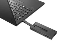 Lenovo 4XH1C12753 laptop-dockingstation & portreplikator Kabelgebunden USB 3.2 Gen 1 (3.1 Gen 1) Type-C Schwarz