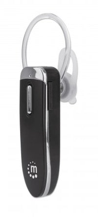 Manhattan Bluetooth-Headset, Bluetooth 4.0 + EDR, In-Ear Design, omnidirektionales Mikrofon, integrierte Bedienelemente, schwarz