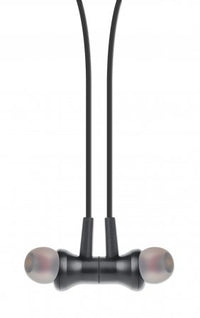 Manhattan Sound Science In-Ear Bluetooth-Sportheadset mit Nackenbügel, Bluetooth 5.0 + EDR, In-Ear-Design, omnidirektionales Mikrofon, integrierte Bedienelemente, schwarz