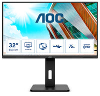 AOC P2 U32P2 Computerbildschirm 80 cm (31.5") 3840 x 2160 Pixel 4K Ultra HD LED Schwarz
