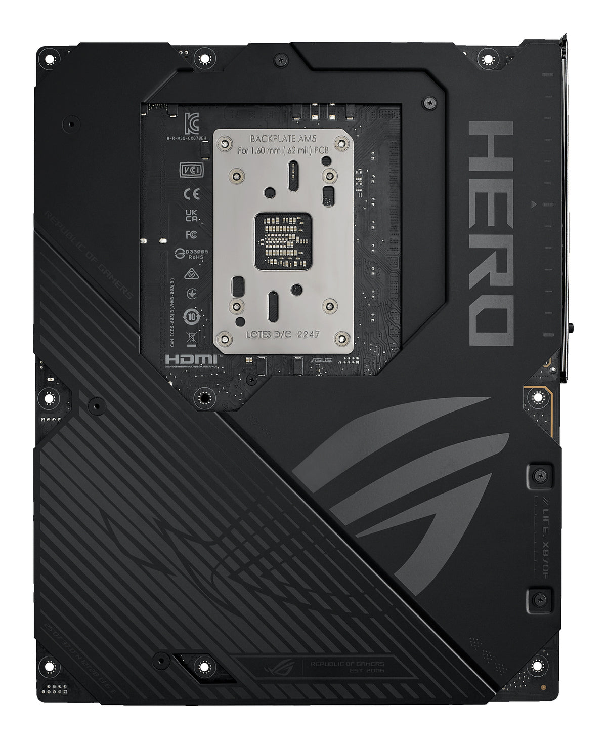 ASUS ROG CROSSHAIR X870E HERO AMD X870E Sockel AM5 ATX