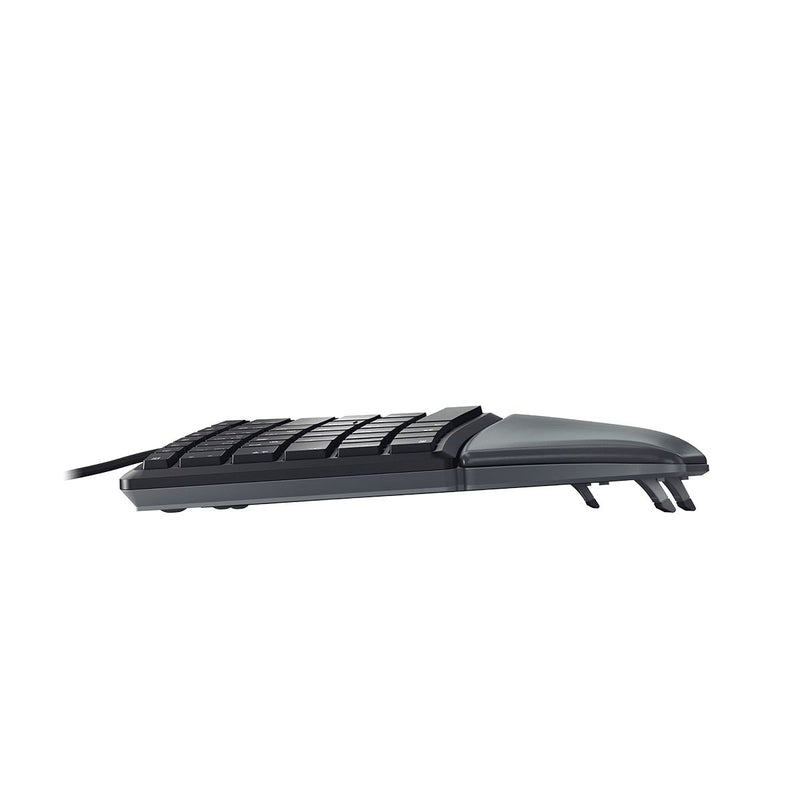 CHERRY KC 4500 ERGO Tastatur Universal USB QWERTY US Englisch Schwarz