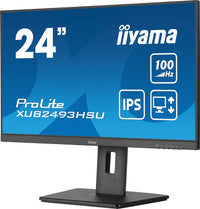 iiyama XUB2493HSU-B7 Computerbildschirm 60,5 cm (23.8") 1920 x 1080 Pixel Full HD LED Schwarz