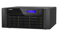 QNAP TS-h1290FX NAS Tower EPYC 7302P 256 GB DDR4 0 TB QuTS hero Schwarz