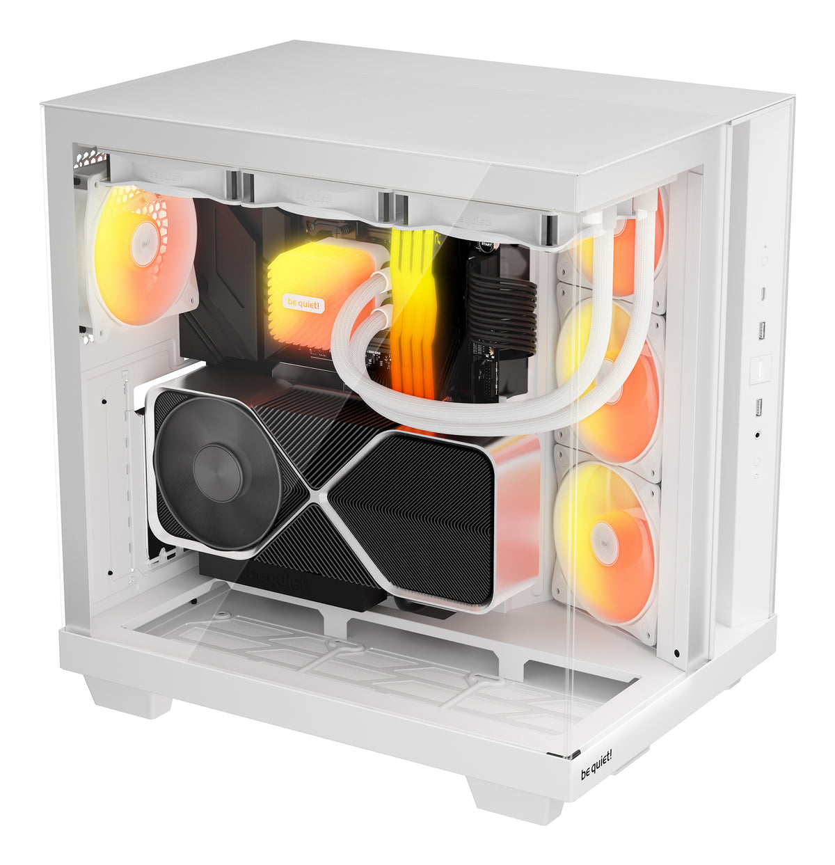 be quiet! Light Base 500 LX White Midi Tower Weiß