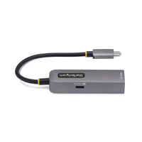 StarTech.com 2,5GbE USB C Ethernet Adapter, 100W PD Pass-Through, USB-C auf Lan-RJ45 Netzwerkadapter, USB-C 3.0 NIC, Thunderbolt Kompatibel, Windows & Mac