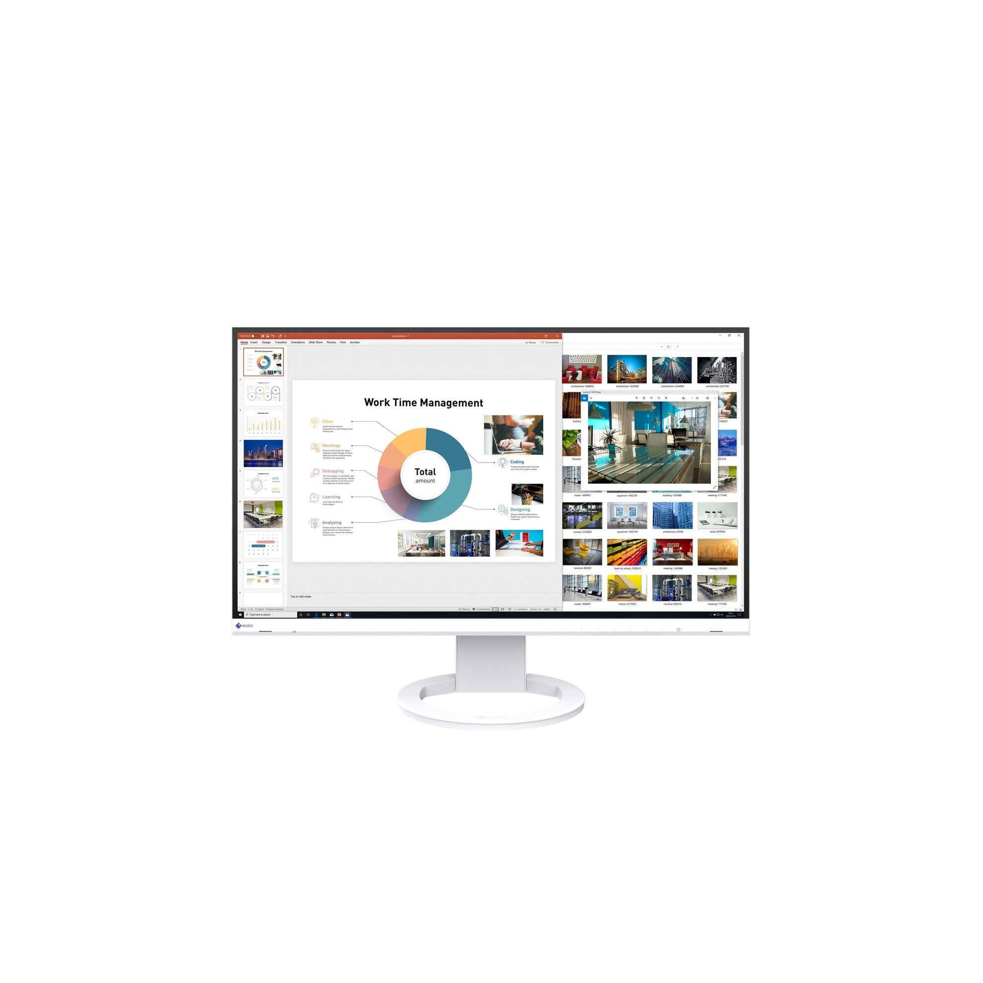 EIZO EV2760-Swiss Edition 27 weiss